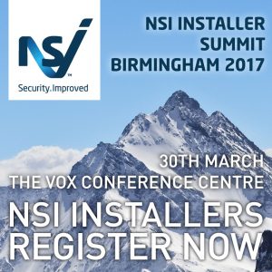 Knight exhibiting at the NSI Installer Summit, 30th March 2017